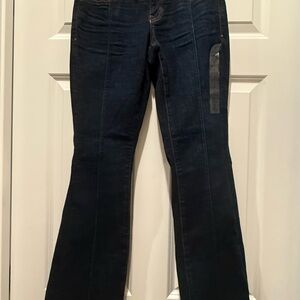 American Eagle Outfitters Women's Boot Cut Jeans - Dark Blue